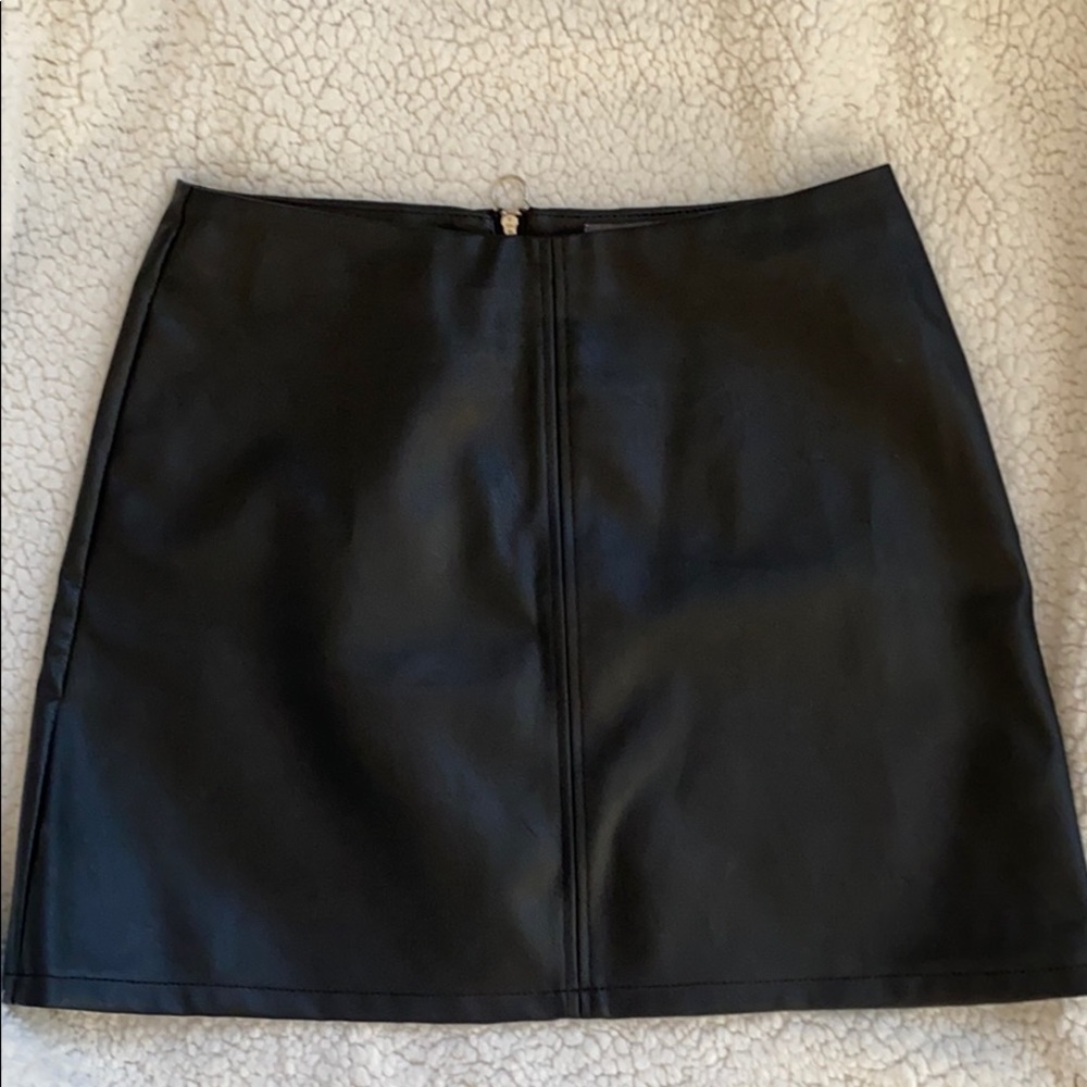 Black skirt